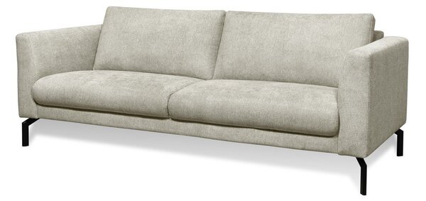 Beżowa sofa z tkaniny szenilowej 216 cm Gomero – Scandic