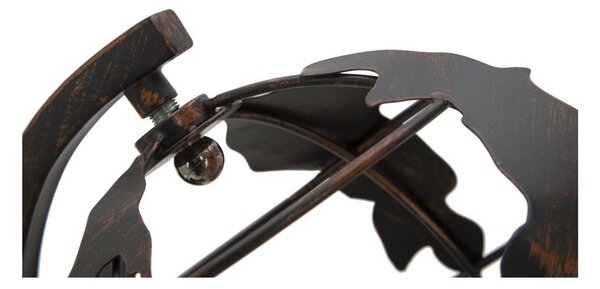 Czarna lampa stołowa z metalowym kloszem (wysokość 40 cm) World Industry – Mauro Ferretti