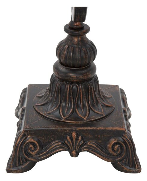 Czarna lampa stołowa z metalowym kloszem (wysokość 40 cm) World Industry – Mauro Ferretti