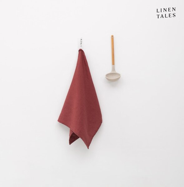 Lniana ścierka 45x65 cm Marsala – Linen Tales