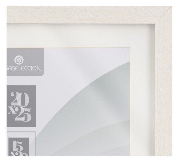 Biała ramka stojąca/ścienna 22,5x28 cm Sencillo – Casa Selección
