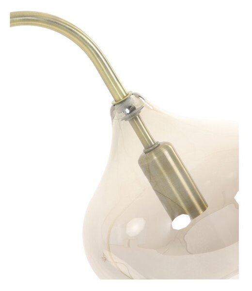 Lampa stołowa w kolorze brązu (wysokość 50,5 cm) Rakel – Light & Living