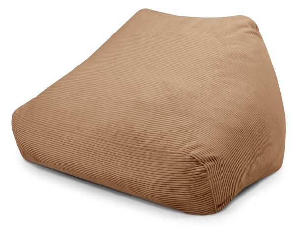 Brązowy sztruksowy worek do siedzenia Sofa Snug – SLOWDOWN