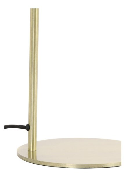Lampa stołowa w kolorze brązu (wysokość 50,5 cm) Rakel – Light & Living