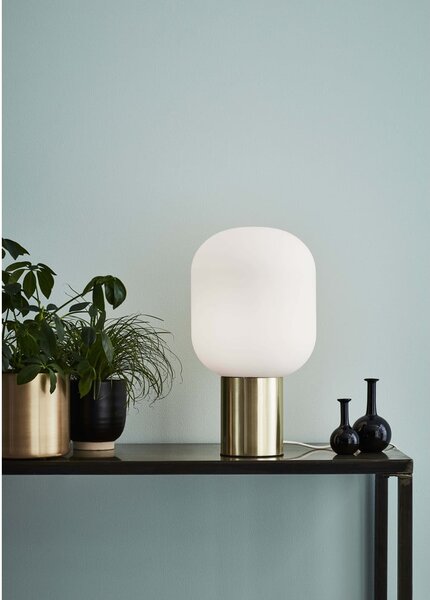 Lampa stołowa Markslöjd Brooklyn Brushed Brass