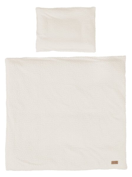 Kremowa pościel dziecięca do łóżeczka 80x80 cm Seashells – Roba