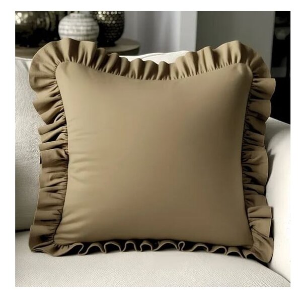 Poszewka na poduszkę z mieszanki bawełny 40x40 cm Ruffled – Mila Home