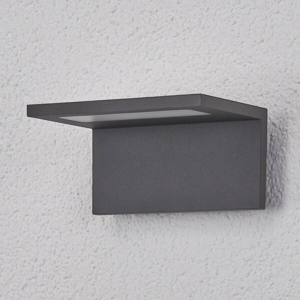 Zewnętrzna Lampa Lucande, CANER, czarny, metal, nowoczesny