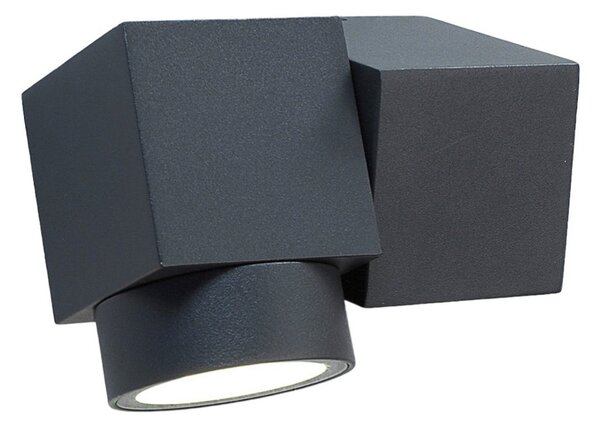 Zewnętrzna Lampa Lucande, LORELLE, czarny, metal, nowoczesny