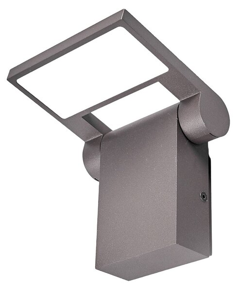 Zewnętrzna Lampa Lucande, Marius, szary, metal, nowoczesny