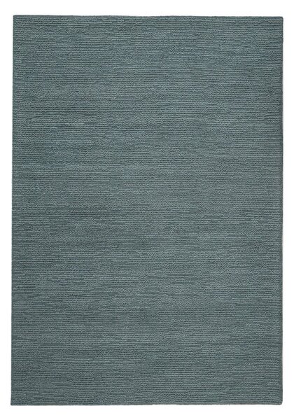 Szaroniebieski wełniany dywan tkany ręcznie 200x290 cm Harris Boucle – Flair Rugs
