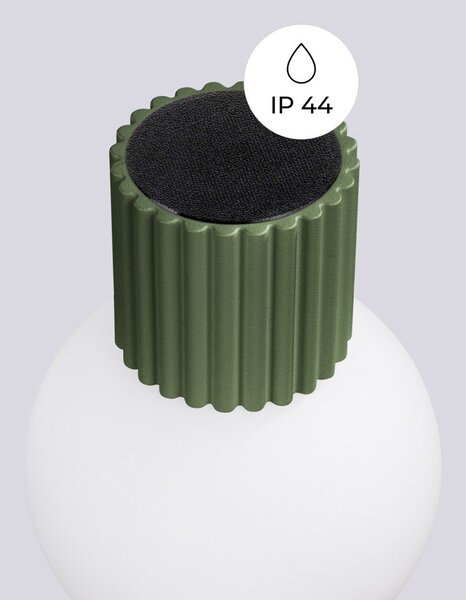 Zielony kinkiet ø 12 cm Orbital – Sollux