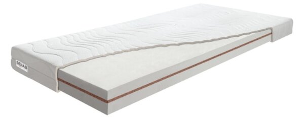 Twardy/średnio twardy piankowo-lateksowy materac dziecięcy dwustronny termoregulacyjny 90x200 cm Magic Night – BENAB