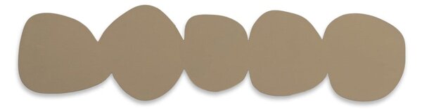 Beżowy metalowy wieszak ścienny 58 cm Tumulo – Spinder Design