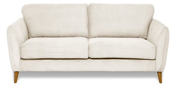 Biała sztruksowa sofa 170 cm Paris – Scandic