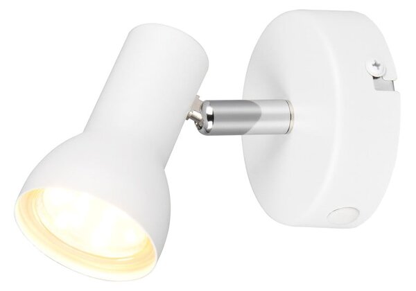 Biała lampa punktowa ø 8 cm Cantar – Reality