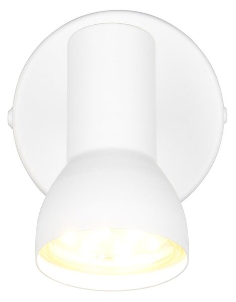 Biała lampa punktowa ø 8 cm Cantar – Reality