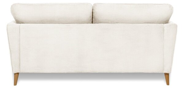Biała sztruksowa sofa 170 cm Paris – Scandic