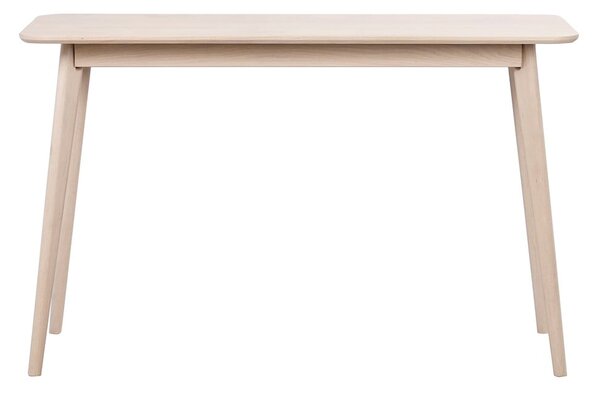 Naturalna konsola w dekorze dębu 120x40 cm Yumi – Rowico