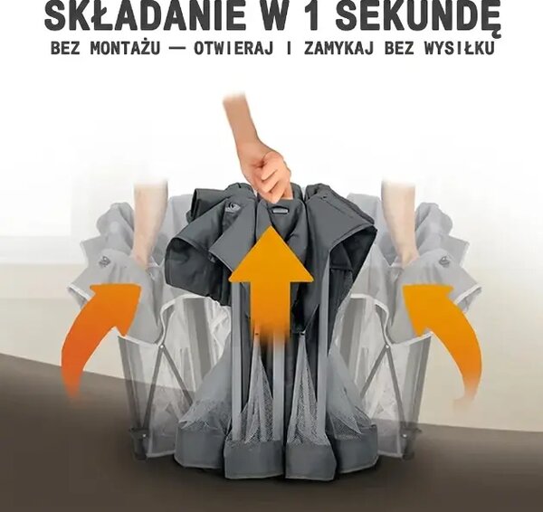 Nestplay™ Składany Kojec Dla Dziecka (127 X 127 Cm)