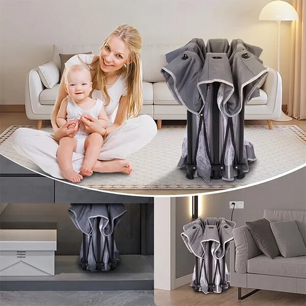 Nestplay™ Składany Kojec Dla Dziecka (127 X 127 Cm)