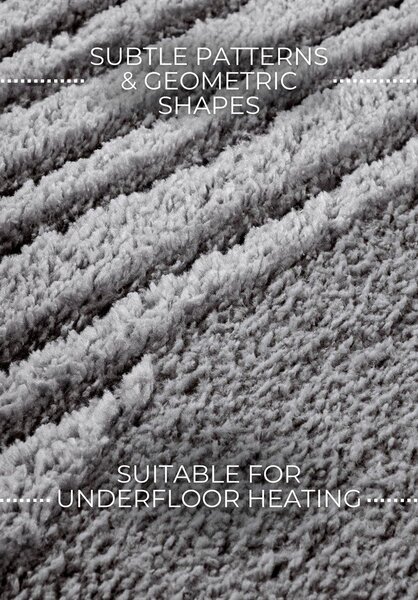 Szary dywan 160x235 cm Bartoux Light Grey – Elle Decoration