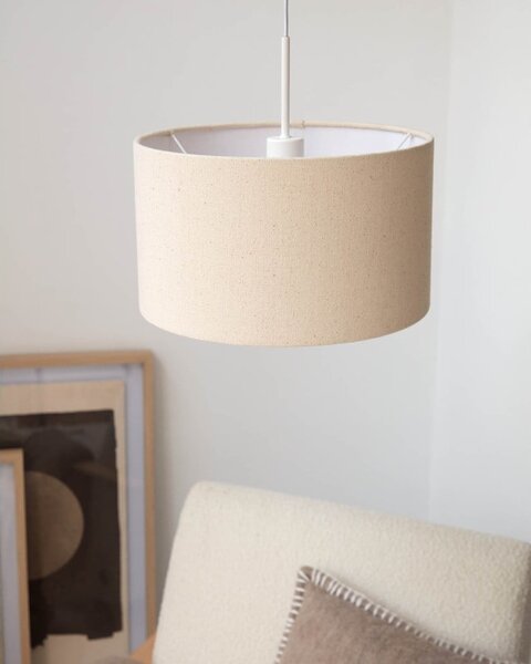 Kremowy abażur ø 40 cm Nazli – Kave Home