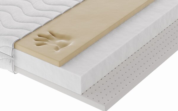 Masseno Materac RAVINI 80x200 cm piankowy dwustronny średnio miękki H2