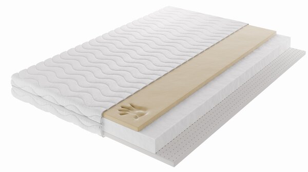 Masseno Materac RAVINI 80x200 cm piankowy dwustronny średnio miękki H2