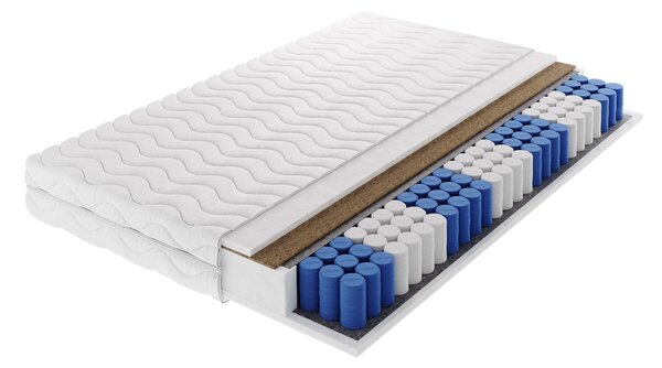 Masseno Materac AVENYA 80x200 cm sprężynowy kieszeniowy dwustronny średnio twardy H3/H4