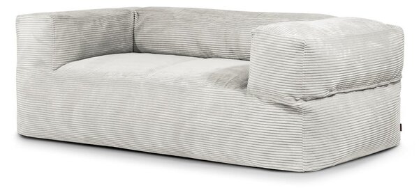 Kremowy sztruksowy worek do siedzenia Sofa MooG – SLOWDOWN