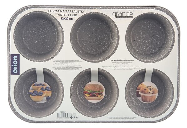 Metalowa forma do pieczenia muffinów 22x32 cm Grande – Orion