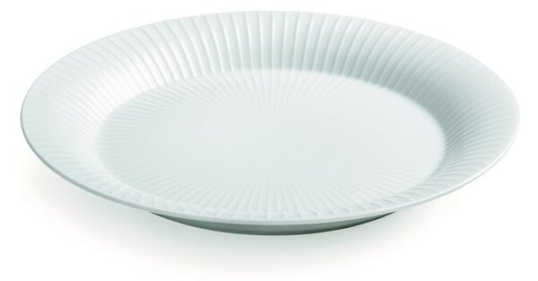 Biały porcelanowy talerz Kähler Design Hammershoi, ⌀ 27 cm
