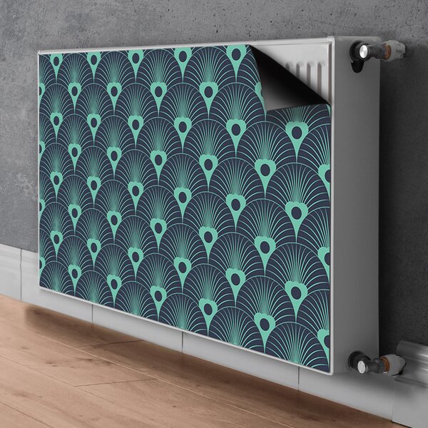 Magnes dekoracjny na kaloryfer Neonowy design