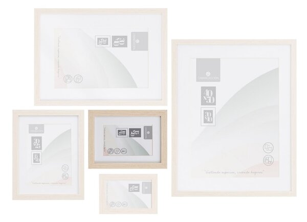 Ramka stojąca/ścienna w naturalnym kolorze 17,5x22,5 cm Sencillo – Casa Selección