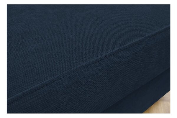 Ciemnoniebieska rozkładana sofa 195 cm Monaco – Bobochic Paris