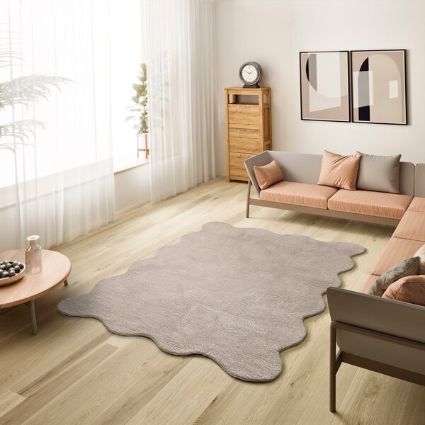Szarobrązowy dywan odpowiedni do prania 120x170 cm Mellow – Universal