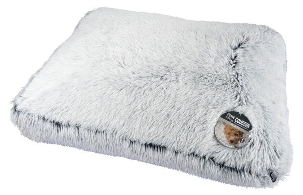 Białe legowisko dla psów 80x60 cm Fluffy Heather – Love Story