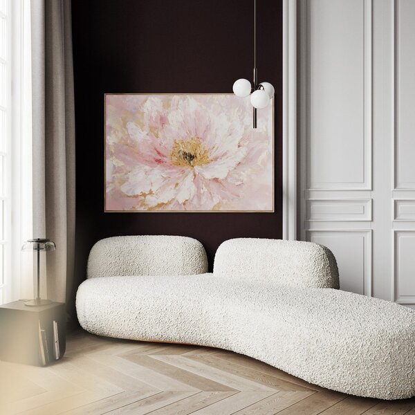 Obraz drukowany z ramą w zestawie/na płótnie 100x70 cm Floral Whispers – Styler