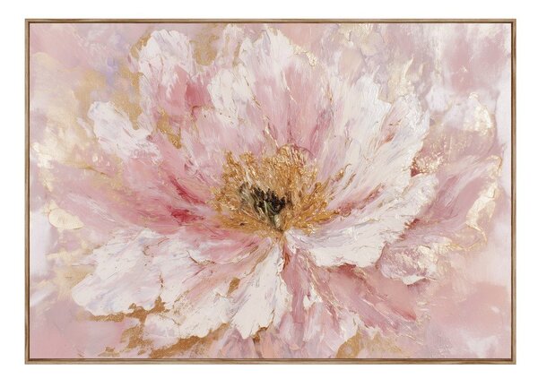 Obraz drukowany z ramą w zestawie/na płótnie 100x70 cm Floral Whispers – Styler