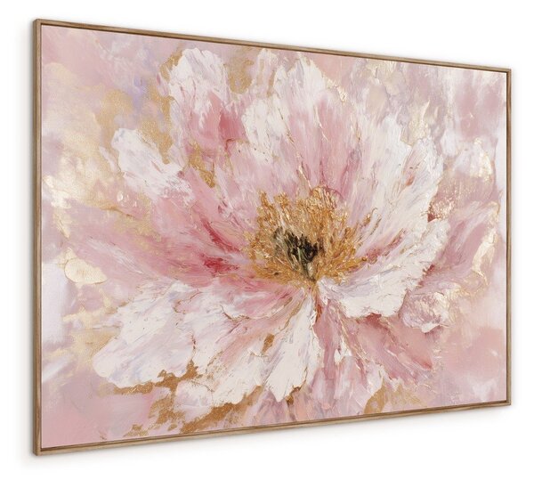 Obraz drukowany z ramą w zestawie/na płótnie 100x70 cm Floral Whispers – Styler