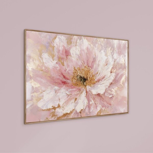 Obraz drukowany z ramą w zestawie/na płótnie 100x70 cm Floral Whispers – Styler