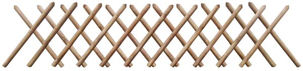 Płotek rozciągany, kratka, impregnowane drewno, 250x60 cm