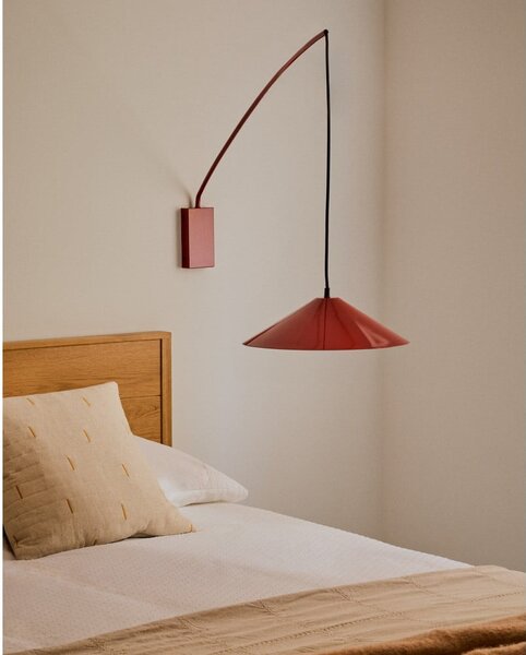 Czerwony kinkiet ø 35 cm Kally – Kave Home