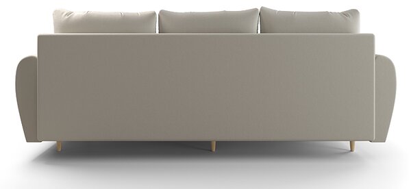 Beżowa sofa rozkładana W4-F40