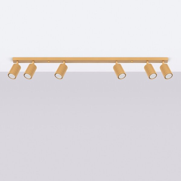 Lampa punktowa w kolorze złota 6,5x117 cm Gleam – Sollux