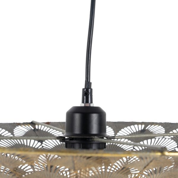 Lampa wisząca w kolorze złota z metalowym kloszem ø 47,5 cm – Ixia