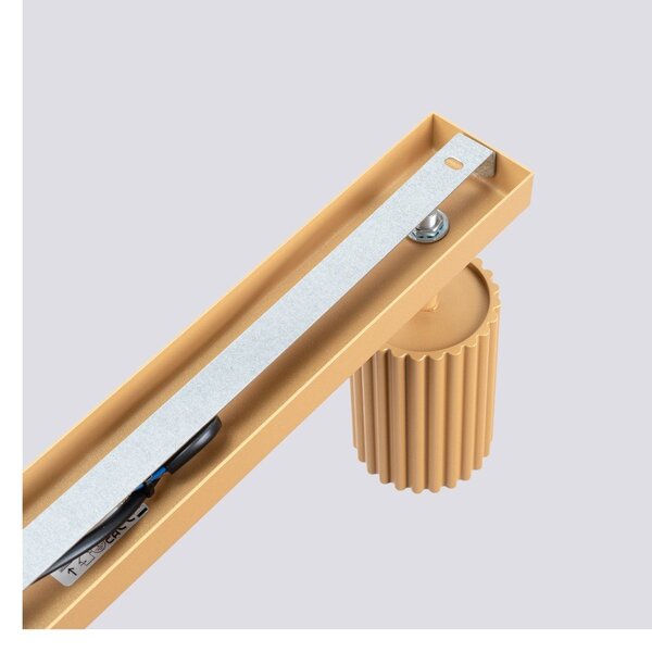 Lampa punktowa w kolorze złota 6,5x45 cm Gleam – Sollux