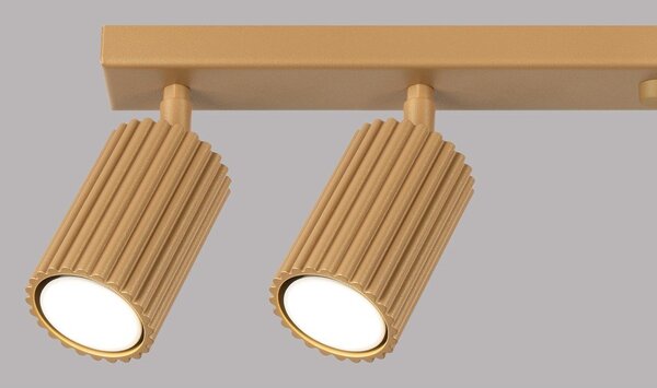 Lampa punktowa w kolorze złota 6,5x117 cm Gleam – Sollux