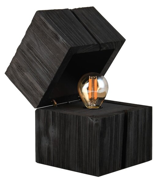 Czarna lampa stołowa (wys. 16 cm) Treasure – Trio